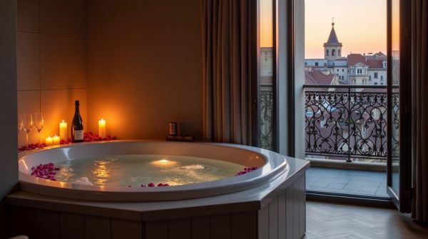 Love room Lyon : une expérience romantique avec jacuzzi privé